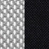 сетка/ткань / черная/ серая